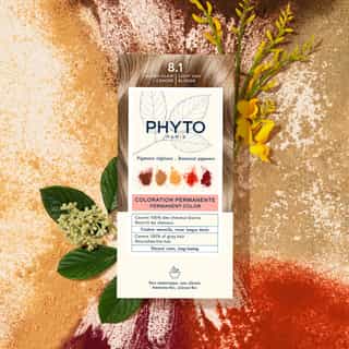 PHYTO FARBA DO WŁOSÓW 8.1 Jasny popielaty blond
