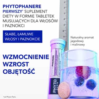 Phytophanere Musujący suplement diety dla włosów i paznokci