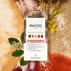 PHYTO FARBA DO WŁOSÓW 8.1 Jasny popielaty blond