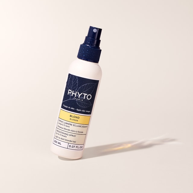 Spray rozświetlający do włosów blond