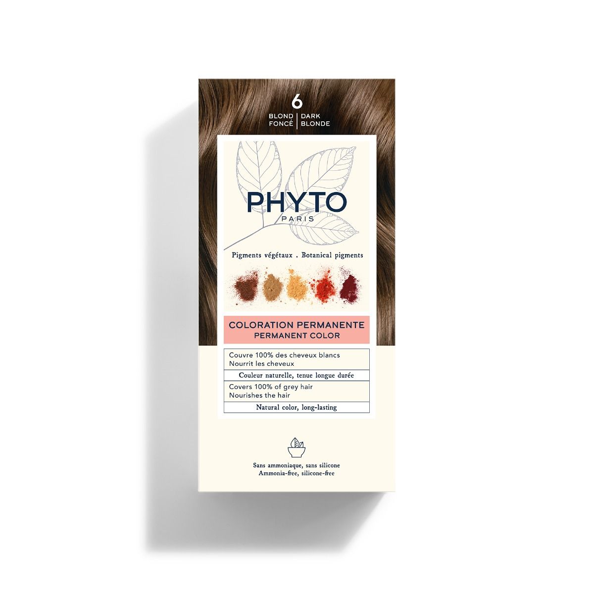 PHYTO FARBA DO WŁOSÓW 6 Ciemny blond