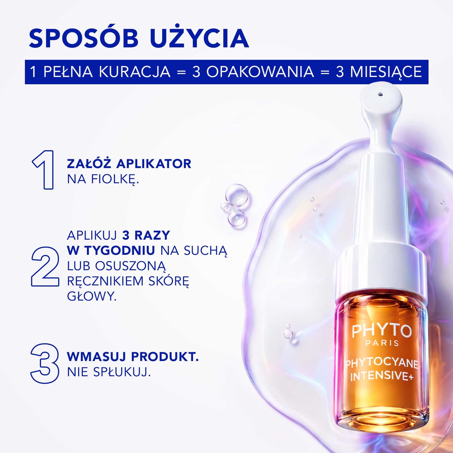 Phytocyane Intensive+ KURACJA PRZECIW POSTĘPUJĄCEMU WYPADANIU WŁOSÓW DLA KOBIET